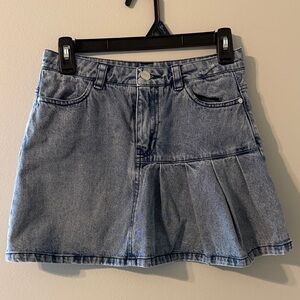 Denim Blue Skirt girls sz 14